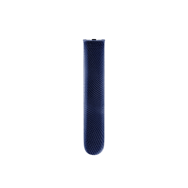 Navy Blue Augmented Pattern Ploom Aura front panel side view