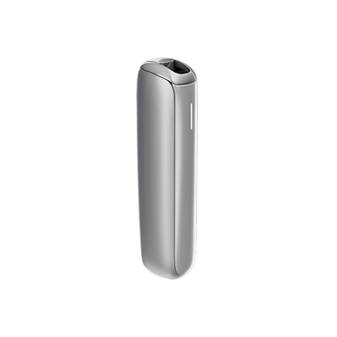 Ploom AURA Lunar Silver įrenginio šoninis vaizdas

