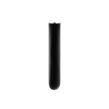 Ploom AURA priekinio dangtelio Jet Black su raštu, priekinis vaizdas