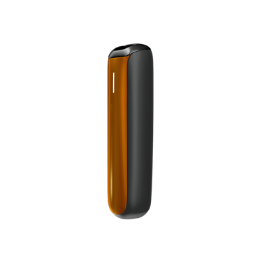 Ploom AURA priekinio dangtelio Mango Sorbet šoninis vaizdas