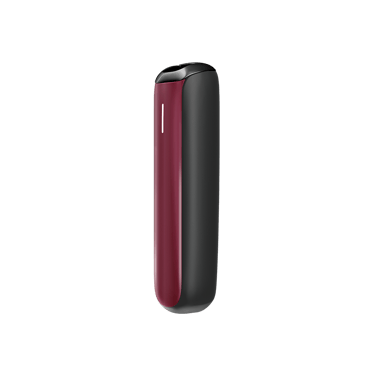 Ploom AURA priekinio dangtelio Dark Orchid šoninis vaizdas