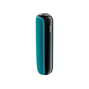 Ocean Blue Back Cover for Ploom AURA on device