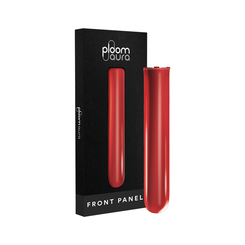 Ploom AURA priekinio dangtelio Lava Red pakuotė
