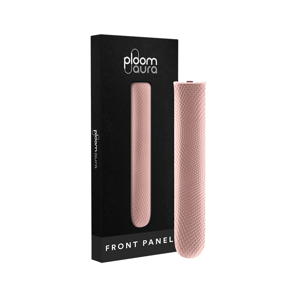 Ploom AURA priekinio dangtelio Rose Gold pakuotė
