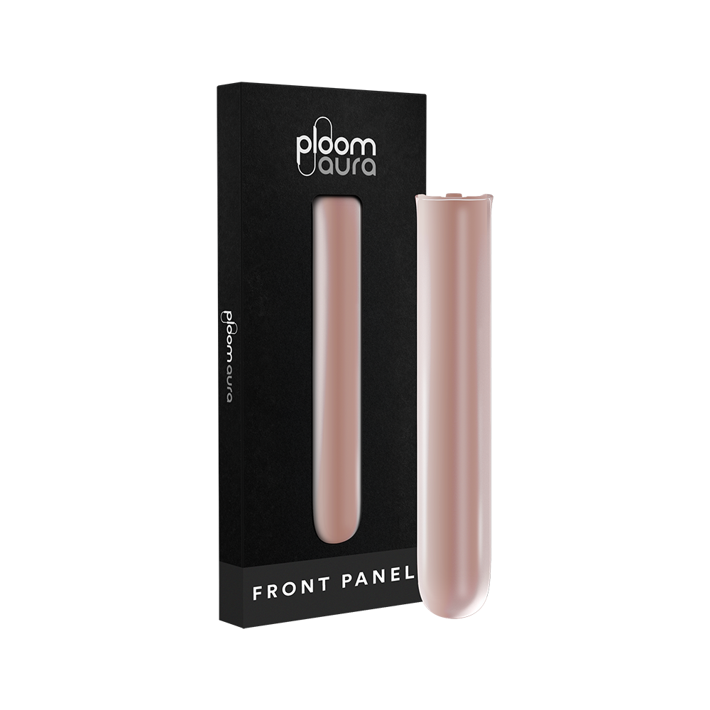 Ploom AURA priekinio dangtelio Rose Gold pakuotė
